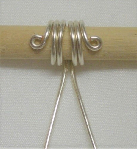 Judy Larson's Make Simple Wire Slide Bails - , Findings & Components, Toggles & Clasps, Earwire & Headpin, Coiling, Coiling Wire, Wire Coiling, simple slide bails